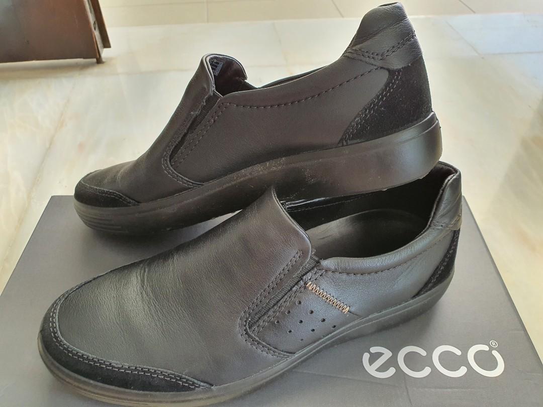 Ecco soft 3 mens silver hotsell