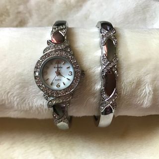 Elgin watch with matching bracelet new arrivals
