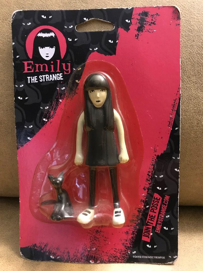 【新品未開封】Emily the Strange トランプ Emily the strange 2002年出品絕版人型公仔套裝, 名牌, 飾物及