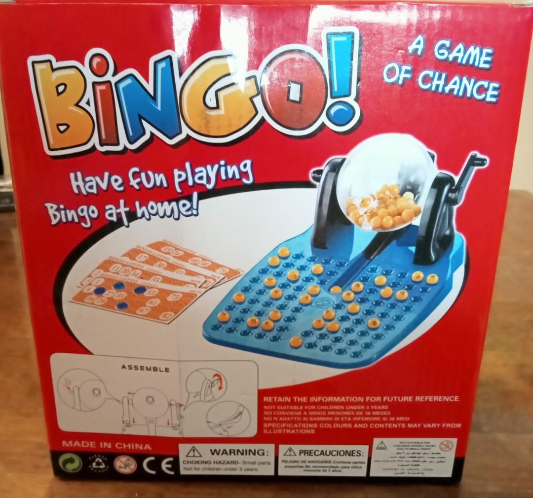 Fast Deal!Bingo Game Set/Bingo/Lotto. Pls Read For Full Details