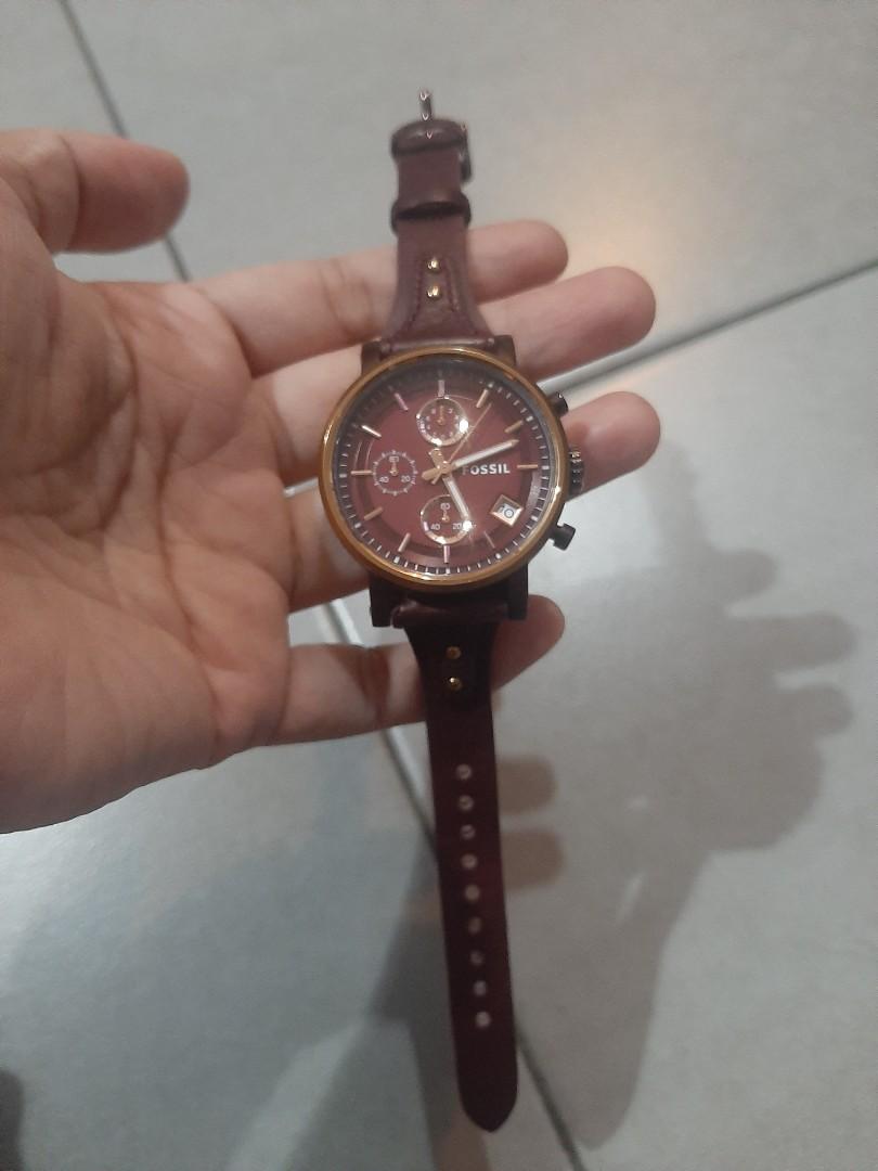 Fossil boyfriend watch wine store