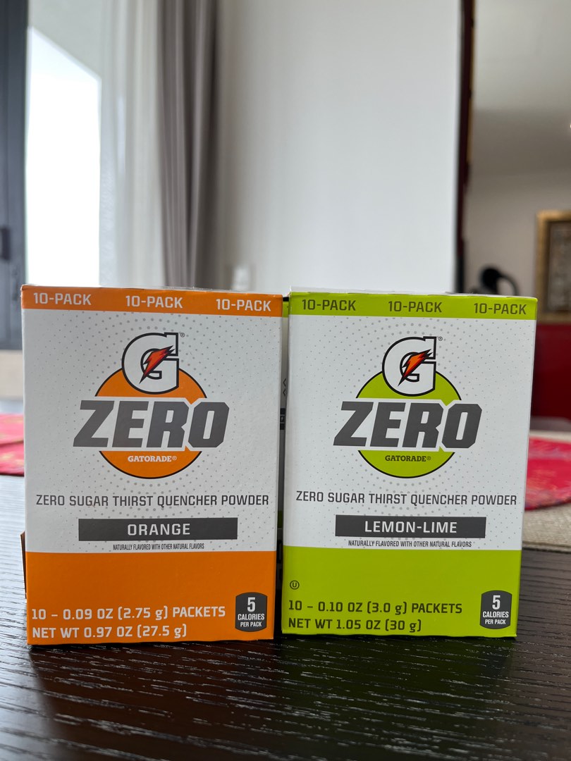 Gatorade Zero Sachet, Food & Drinks, Beverages on Carousell