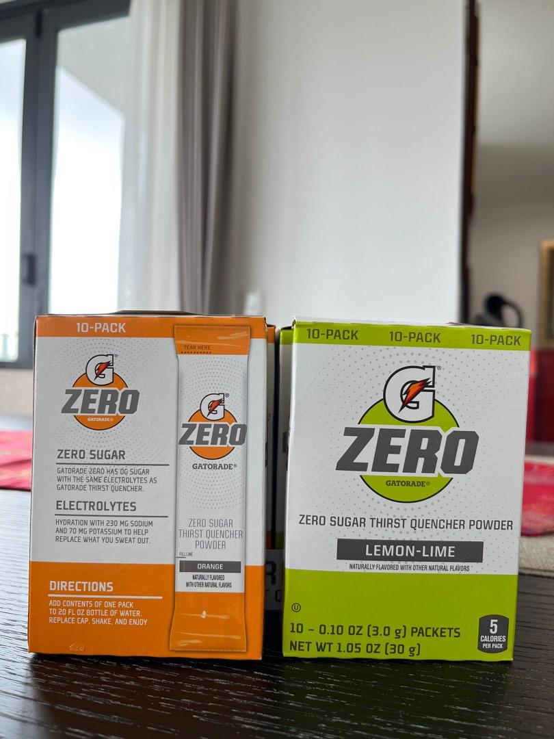 Gatorade Zero Sachet, Food & Drinks, Beverages on Carousell