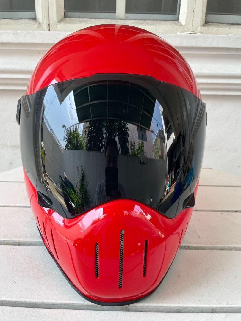 Ghost Rider Red Helmet, Motorbikes, Motorbike Parts & Accessories ...