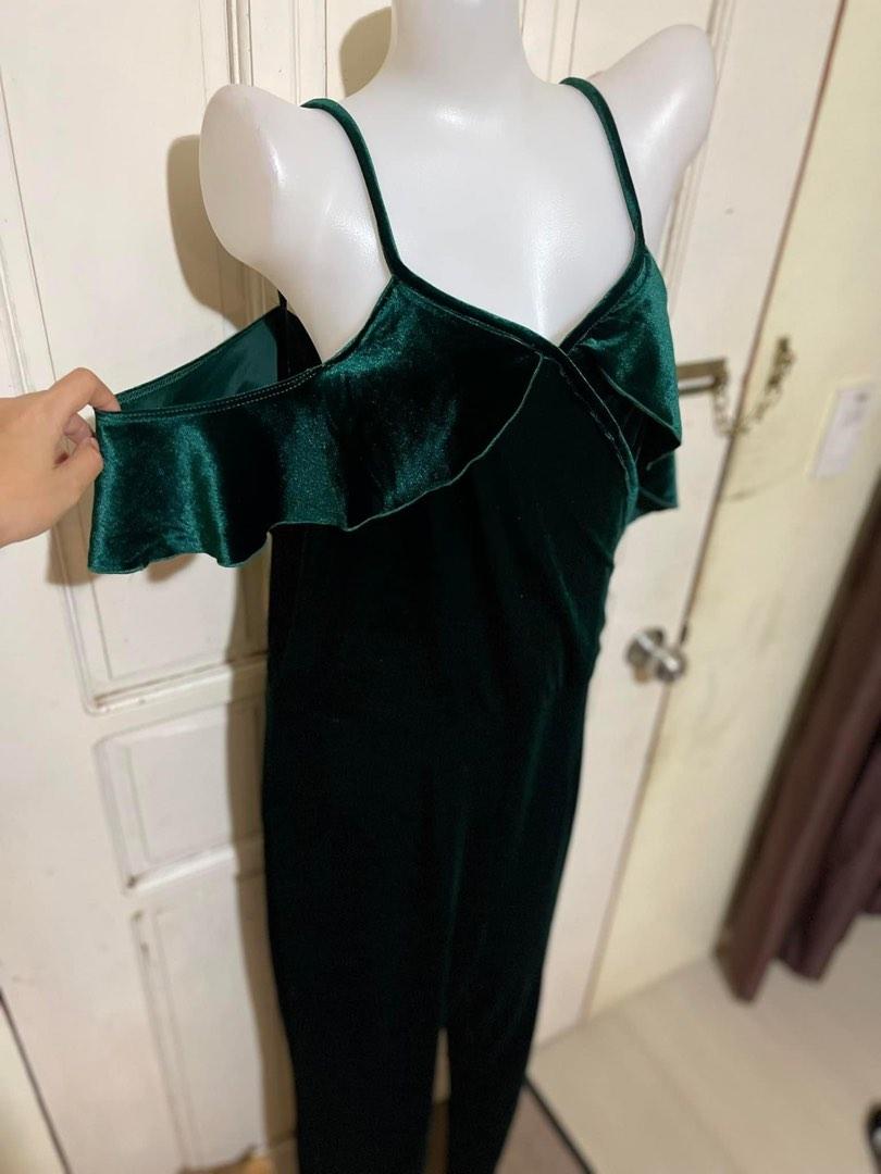Gibson latimer green jumpsuit outlet