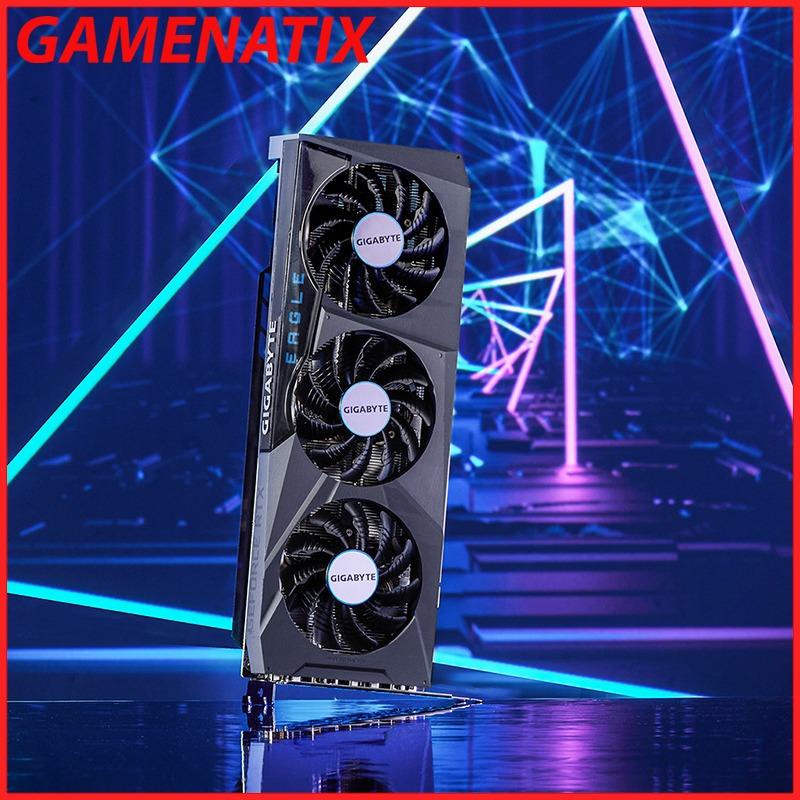 GIGABYTE GeForce RTX 3070 Eagle OC 8G (REV2.0) Graphics Card, 3X