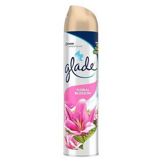 Glade Silver Aerosol Floral Blossom Air Freshener (300ml) Room Fragrance Spray