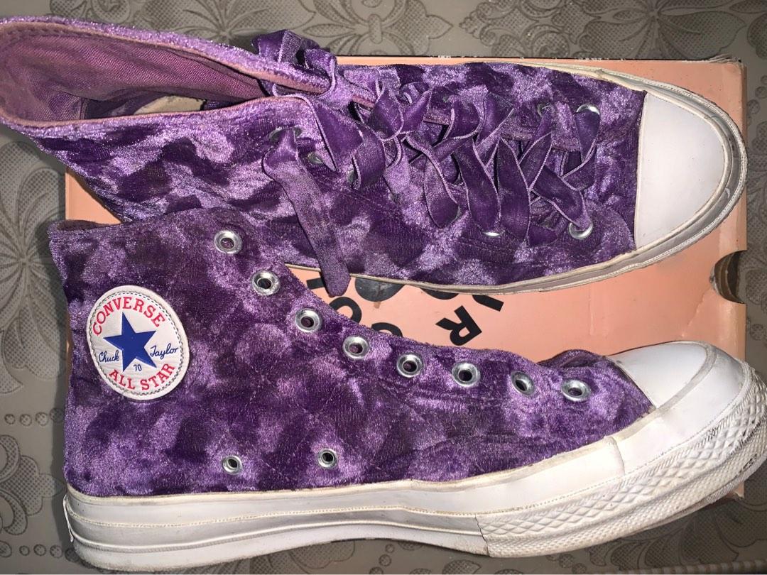 Tyler the creator converse purple best sale