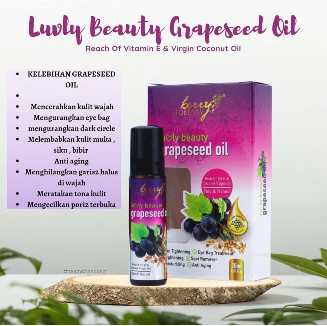 Grapeseed Oil viral, Beauty & Personal Care, Face, Face Care on Carousell