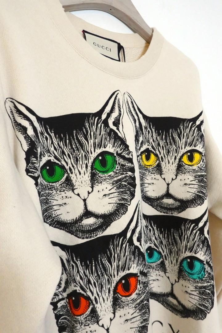 Black cat store sweater gucci