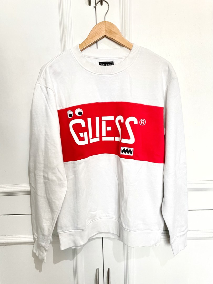 Guess x J Balvin Sweater Pullover Men s Fashion Tops Sets Tshirts Polo Shirts on Carousell