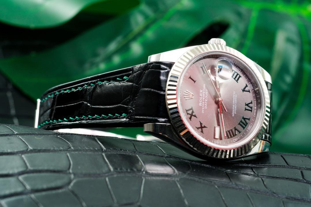 Datejust 41 2025 on leather strap