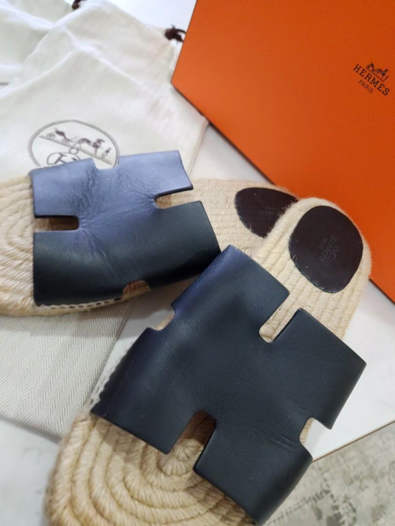 Hermes mens espadrille, Luxury, Sneakers & Footwear on Carousell