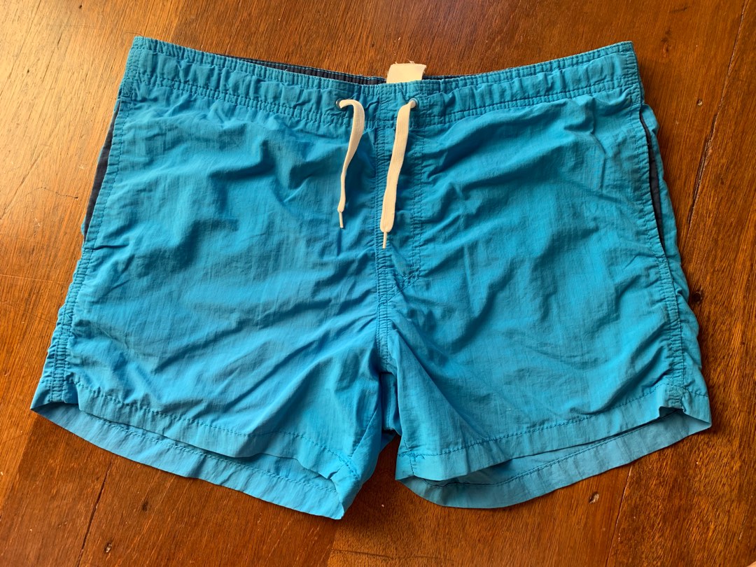 H&M boardshorts (blue), Men's Fashion, Bottoms, Shorts on Carousell