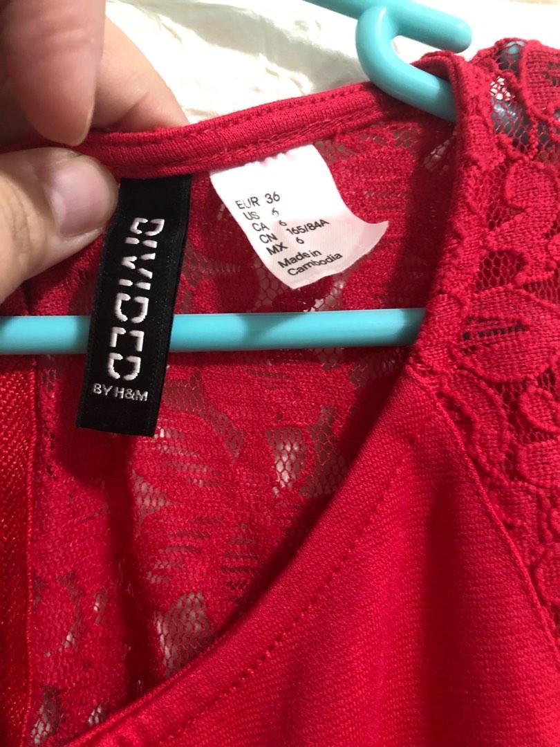 H&M dress hot pink for kids, Babies & Kids, Babies & Kids Fashion on