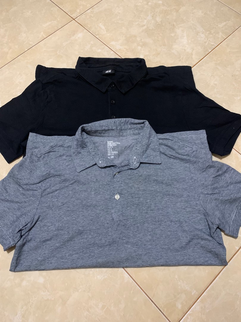 H&M Polo Shirt Men, Men's Fashion, Tops & Sets, Tshirts & Polo Shirts on Carousell