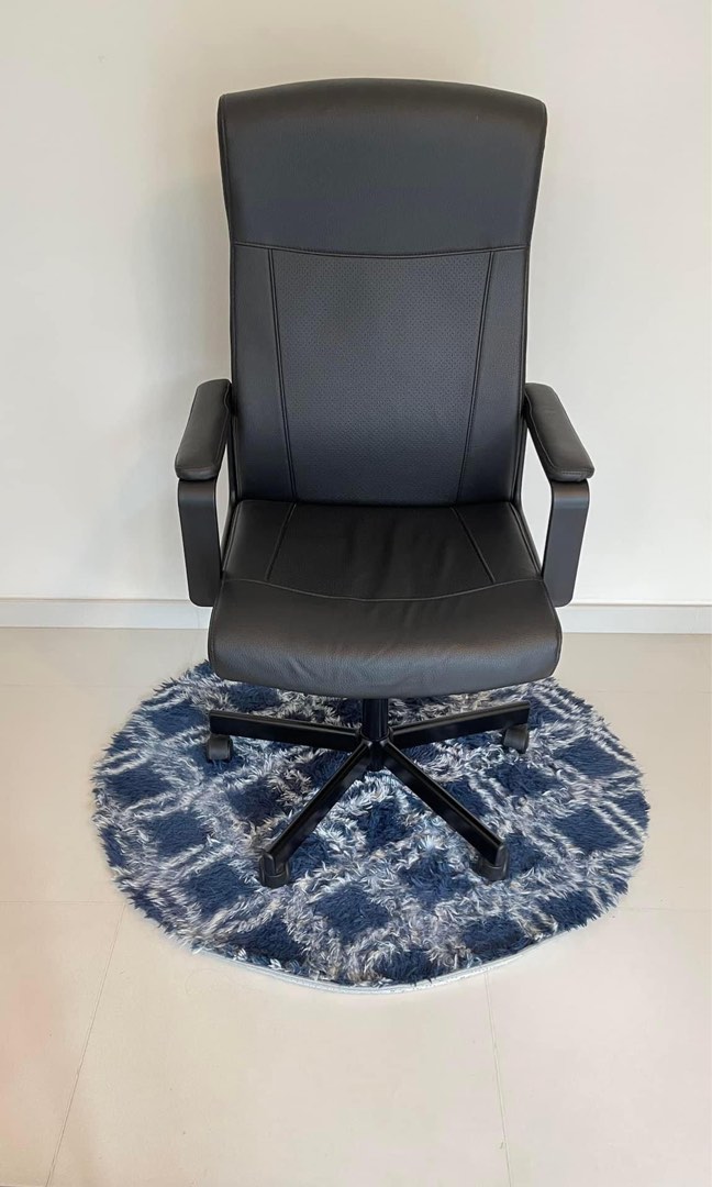 IKEA MILLBERGET Swivel Chair, Murum Black, Desk Chair, Office Chair