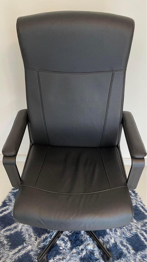 IKEA MILLBERGET Swivel Chair, Murum Black, Desk Chair, Office Chair