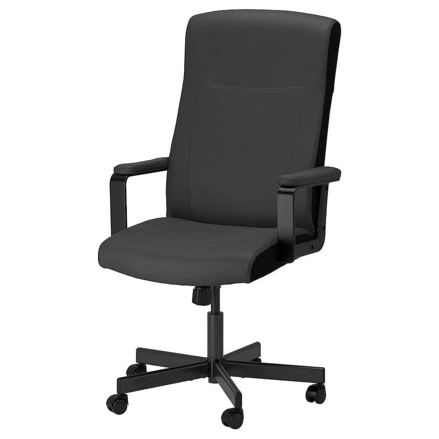 IKEA MILLBERGET Swivel Chair, Murum Black, Desk Chair, Office Chair