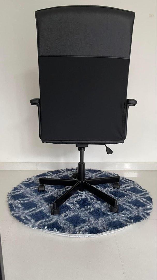IKEA MILLBERGET Swivel Chair, Murum Black, Desk Chair, Office Chair
