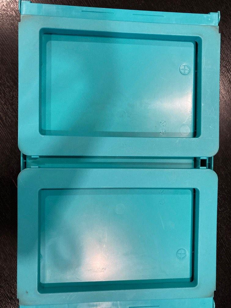 IKEA KLIPSK Bed tray, foldable table blue, Furniture & Home Living