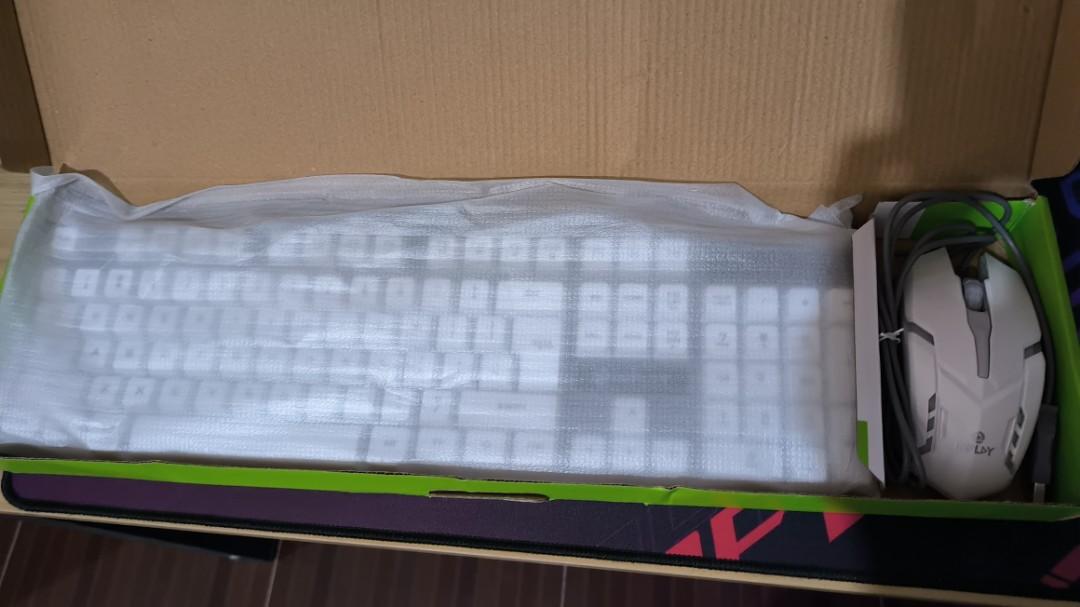 Inplay stx200 rainbow keyboard and mouse, Computers & Tech, Parts ...