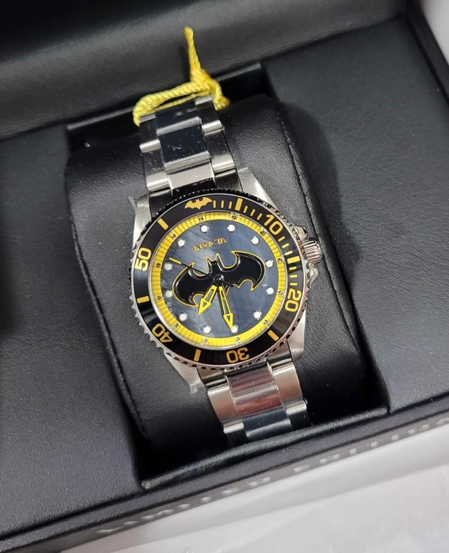 Invicta DC Comica Batman (Category: Men's Watches) located in Pasig City. Submitted by lizshoppe.ph (Listing ID 1189896062, Image 2). Description: 🔸️ORIGINAL 🔸️Invicta Limited Edition 🔸️DC Comics Batman 🔸️Invicta 36382 🔸️38mm 🔸️P5,500 ONLY free shipping 5x money back if fake.