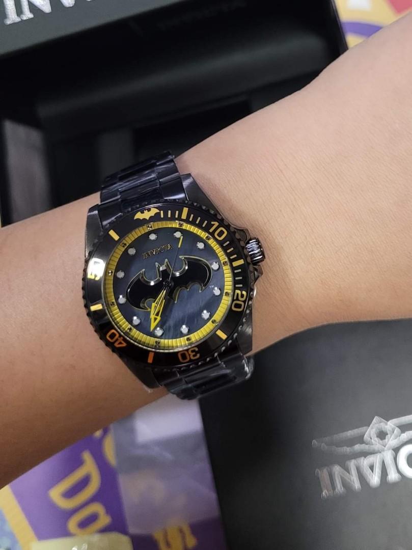 Invicta DC Comics Batman (Category: Men's Watches) located in Pasig City. Submitted by lizshoppe.ph (Listing ID 1189895902, Image 1). Description: 🔸️ORIGINAL 🔸️Invicta Limited Edition 🔸️DC Comics Batman 🔸️Invicta 36382 🔸️38mm 🔸️P5,500 ONLY free shipping 5x money back if fake.
