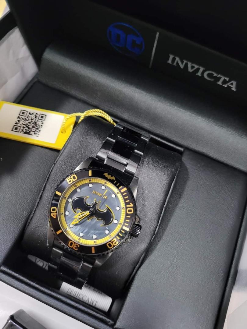 Invicta DC Comics Batman (Category: Men's Watches) located in Pasig City. Submitted by lizshoppe.ph (Listing ID 1189895902, Image 3). Description: 🔸️ORIGINAL 🔸️Invicta Limited Edition 🔸️DC Comics Batman 🔸️Invicta 36382 🔸️38mm 🔸️P5,500 ONLY free shipping 5x money back if fake.