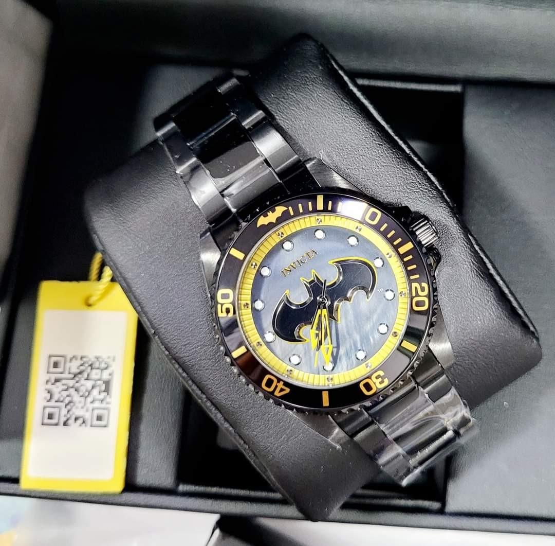 Invicta DC Comics Batman (Category: Men's Watches) located in Pasig City. Submitted by lizshoppe.ph (Listing ID 1189895902, Image 2). Description: 🔸️ORIGINAL 🔸️Invicta Limited Edition 🔸️DC Comics Batman 🔸️Invicta 36382 🔸️38mm 🔸️P5,500 ONLY free shipping 5x money back if fake.