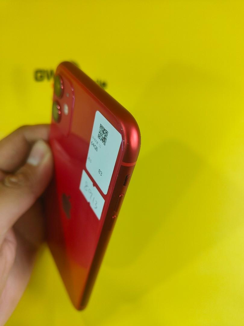 IPHONE 11 64GB RED 8913, Mobile Phones & Gadgets, Mobile Phones