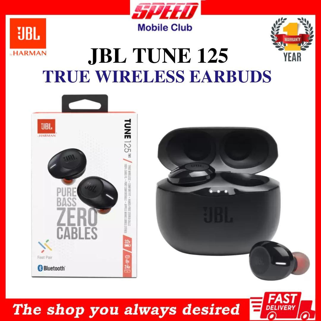 Jbl tune 125 tws headphones black clearance