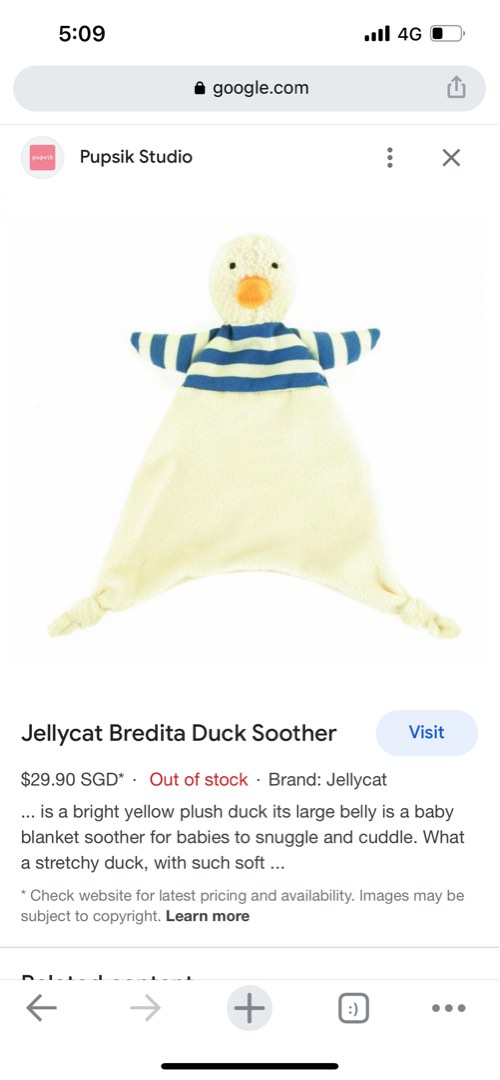 Jellycat bredita store