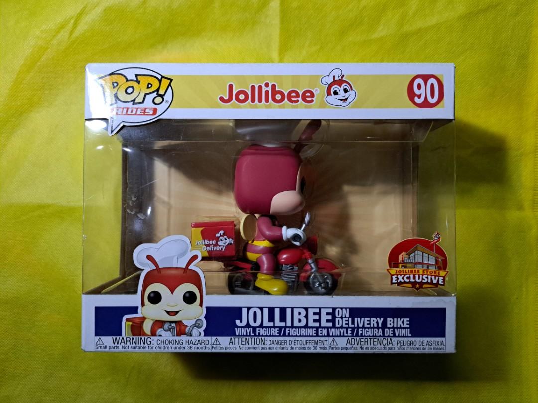 funko jollibee on delivery bike
