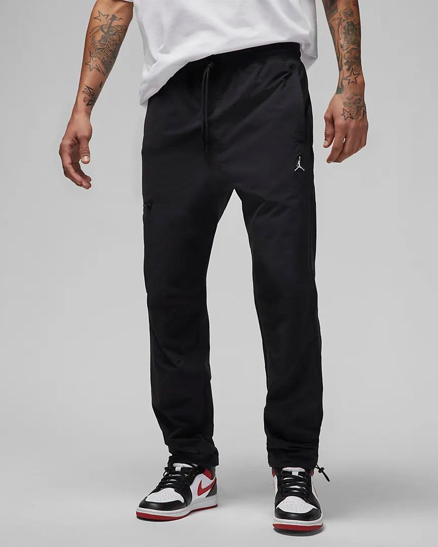 Jordan Essentials Men s Woven Trousers Jogger Track Pant Black Large