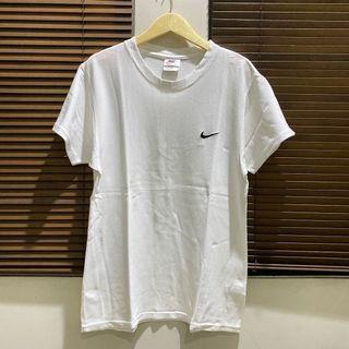 Kaos Nike Logo Black on White Original Japan Market