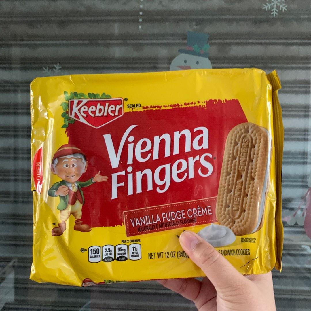 Keebler Vienna Fingers, Food & Drinks, Packaged & Instant Food on Carousell