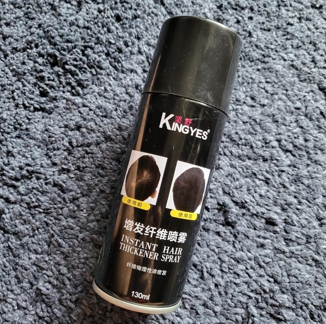 Black Fibre Hair Spray / Black Hair Concealer (NOT AVAILABLE), Beauty