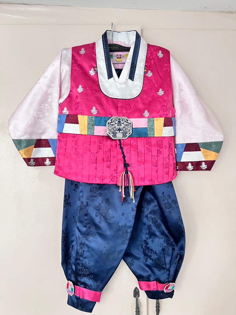 Korean national costume hanbok boy rent , Babies & Kids, Babies & Kids