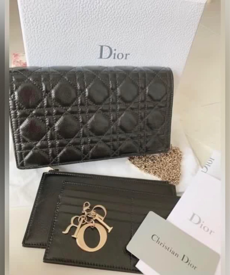 Lady Dior Pouch WOC, Luxury, Bags & Wallets on Carousell