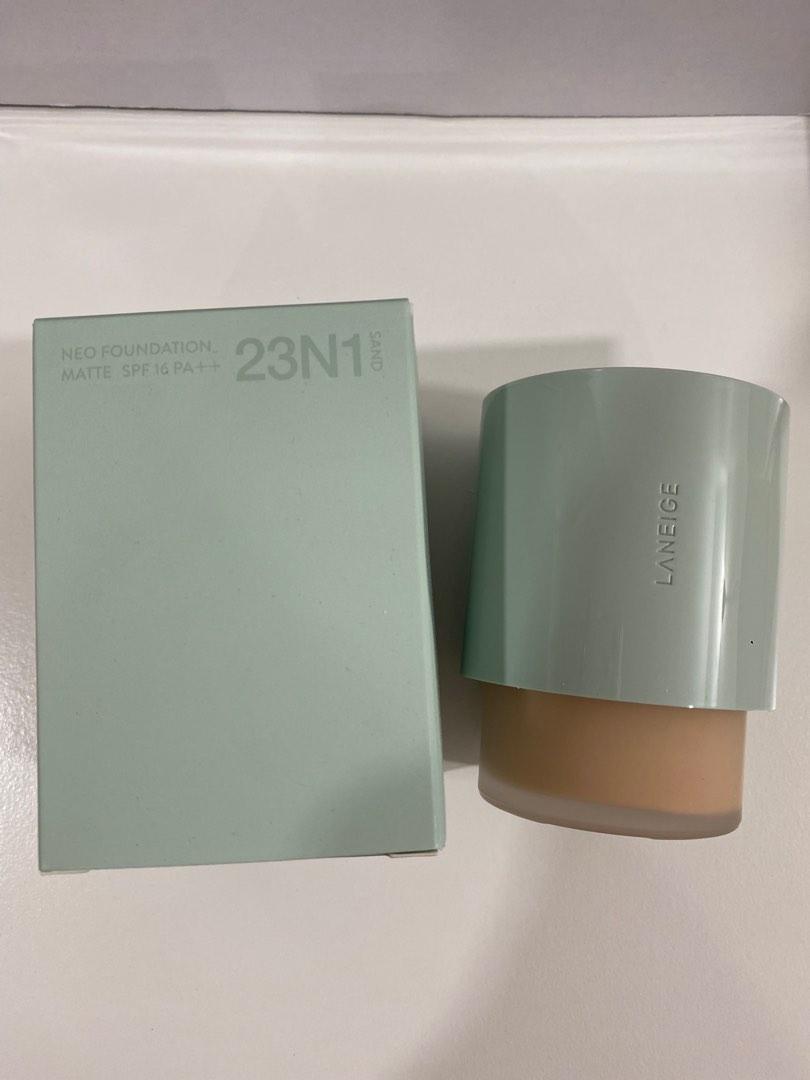 Laneige Neo Foundation (Category: Makeup) located in Quezon City. Submitted by allbeautyandfashion (Listing ID 1189926224, Image 1). Description: Shades: Neo Matte 23N1 Sand 1 pc Neo Glow 23N1 Sand 2 pcs.