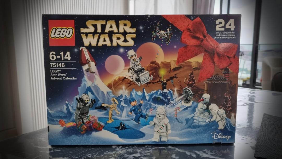 Lego star wars advent calendar sale 75146