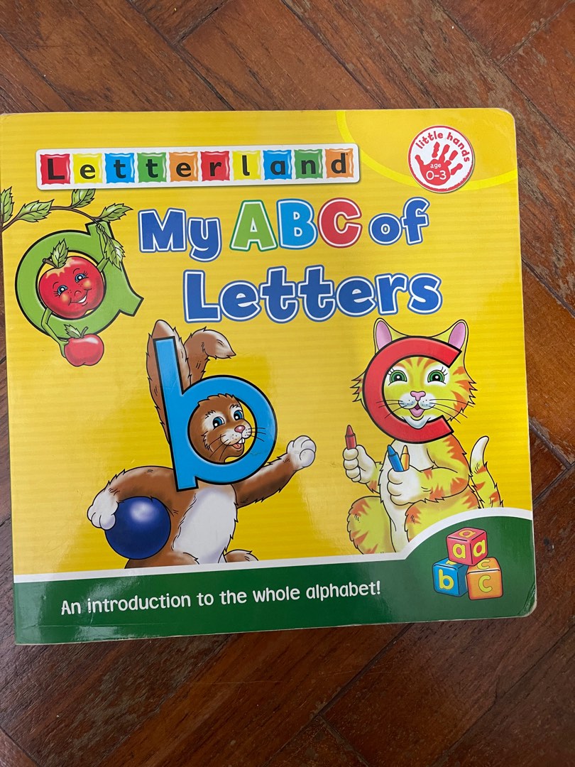 Letterland ABC board book, Hobbies & Toys, Books & Magazines, Children
