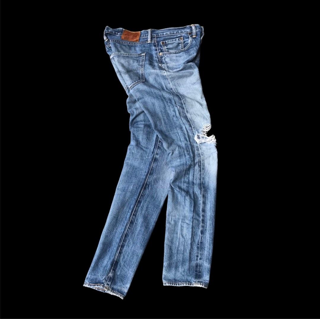 Levi'S 501 Ct Ripped Jeans, Men'S Fashion, Bottoms, Jeans On Carousell
