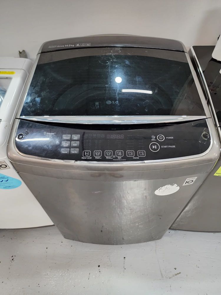 LG 14KG TOP LOAD WASHING MACHINE WFT1471DD, TV & Home Appliances