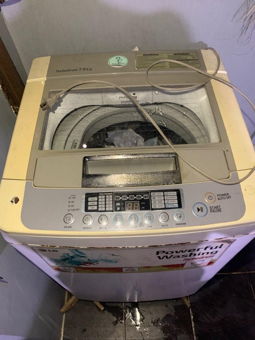 LG Turbo Drum 7kg automatic washing machine, TV & Home Appliances