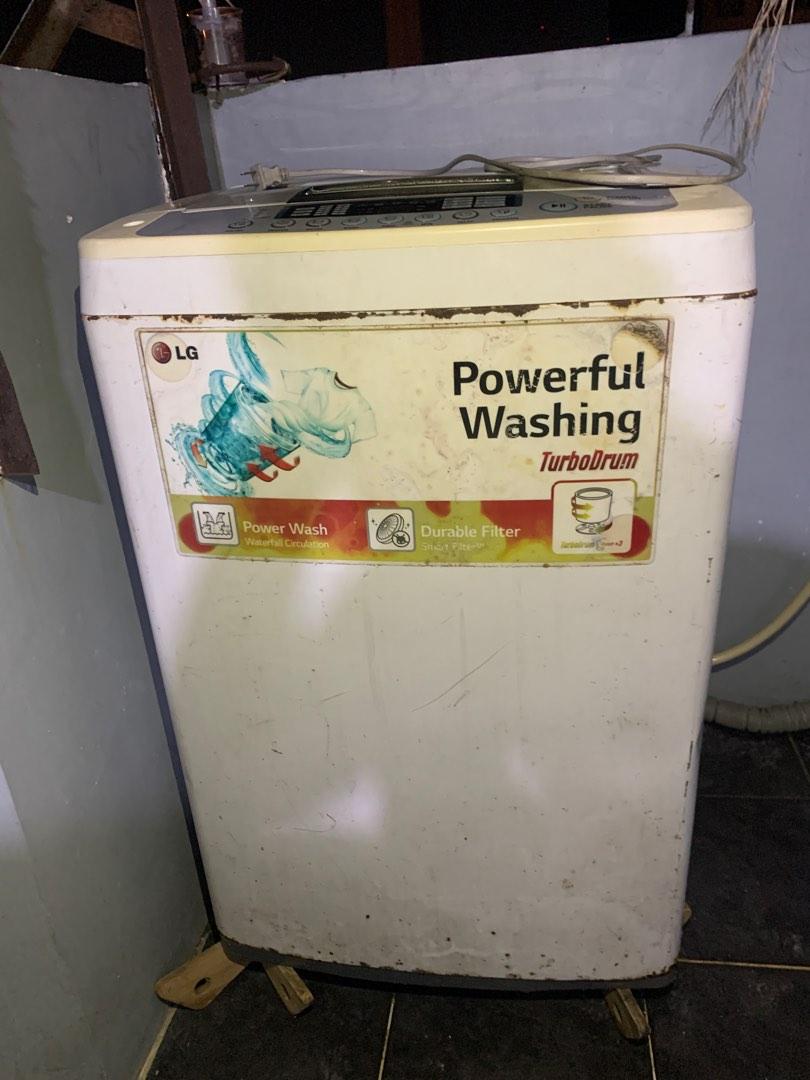 LG Turbo Drum 7kg automatic washing machine, TV & Home Appliances