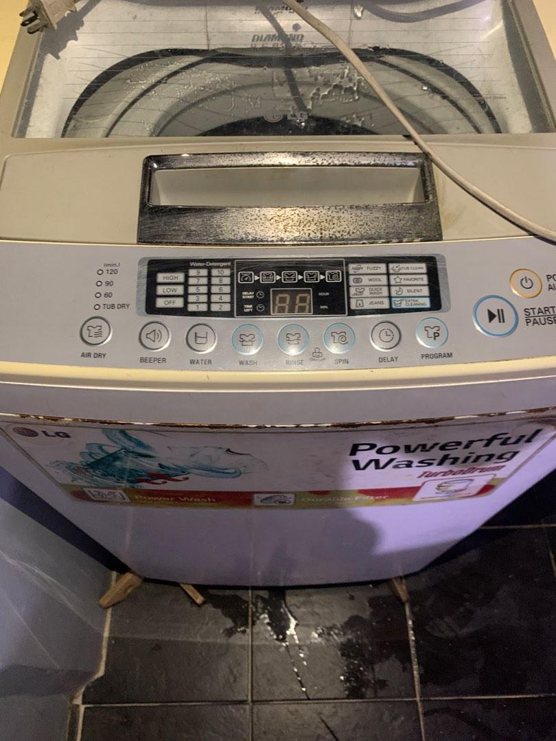 LG Turbo Drum 7kg automatic washing machine, TV & Home Appliances