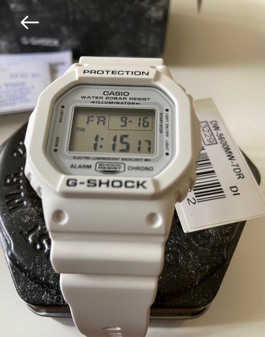 G Shock 5600 White Casio Dw5600ske Casio Dw 5600 Ske Top G Shock