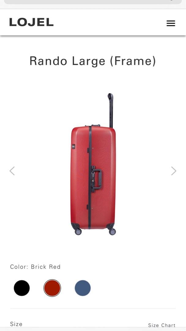 Lojel large luggage size store